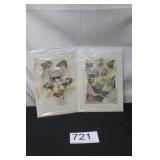 2 Piece Vintage Fashion Print Lot