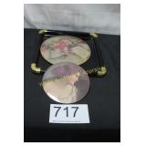 (3) Piece Misc. Decorative Tray & More