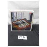 Backgammon Set Wooden Case