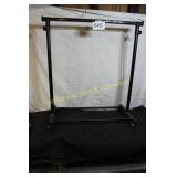 Adjustable Rolling Metal Bar Garment/Clothes Rack