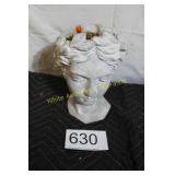 Classical Female Bust Head Planter/Statue