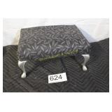 Upholstered Footstool Fabric Ottoman