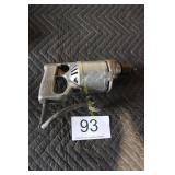 Vtg. Sioux 1/2' H/D Electric Spade Handle Drill