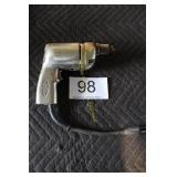 Vtg. Sioux 1/4' Electric Pistol Grip Drill