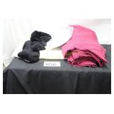 Assorted Soft Goods in a Wicker Basket