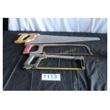 Set of (3) Hand Saws
