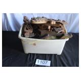 Box of Wood Furniture Trim Components