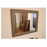 Large Ornate Rectangular Wall Mirror