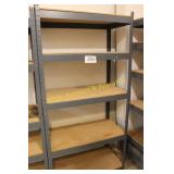 Steel Shelving w/Unfinished Particle Board Shelves