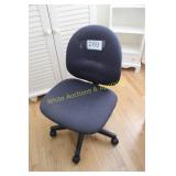 Ergonomic Cloth Dark Blue Office Chair