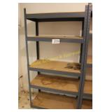 Steel Shelving w/Unfinished Particle Board Shelves