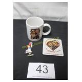 Raggedy Ann Coaster - Magnet - Coffee Cup