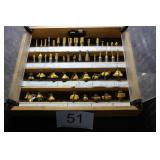 48 Piece Carbide-Tipped Router Bit Set