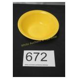 Vintage Yellow Bowl - Unmarked w/Crack