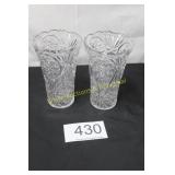 Plastic Pinwheel Vase