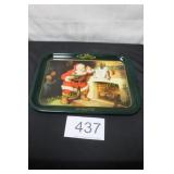 Vintage Coca-Cola Christmas Tray