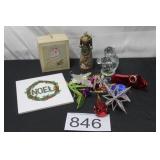 Assorted Christmas Dï¿½cor - Ornament Lot