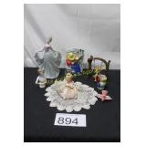 Assorted Vintage Figurines & Dï¿½cor