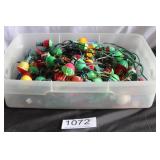 Tote Full of Bubble Lights