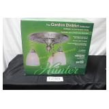 Hunter Garden District Bath Fan - Light