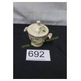 Vintage Fiesta Fruit Lidded Sugar