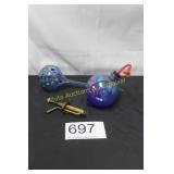 3 Pc. Glass Watering Globe & Mister Lot