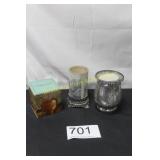 3 Pc. Candle Dï¿½cor Lot