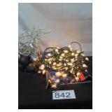 Christmas Lights & Ornaments