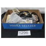Box of Phone Cables & Adapters