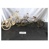 (2) Decorative Bikes