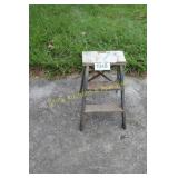 Rustic Wooden Step Stool