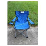 Foldable Blue Outdoor Chair