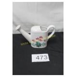 Vintage Ceramic Watering Can Planter