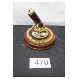 Vintage Brass & Wood Parlor Kaleidoscope