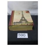 Eiffel Tower Style Book Safe Hollow Storage Box