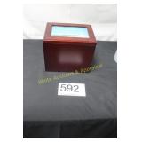 Schildkraut Wooden Photo Box w/Album Inserts