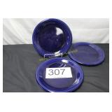 (3) Vintage Fiestaware Salad Plates