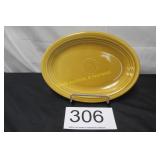 Fiestaware Small Oval Serving Platter