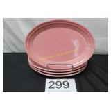 Set of (4) Fiestaware Small Oval Platters