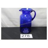 MCM Cobalt Blue Pitcher