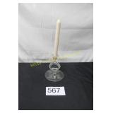 Imperial Glass Candlewick Candle Holder