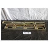 3 Pc. Vintage Metal Level Lot