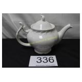 White Porcelain Teapot