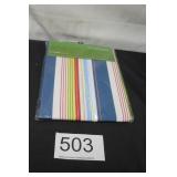 Summer Living Striped Outdoor Tablecloth