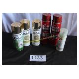 6 Pc. Aerosol Paint - Most Are Full