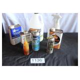 8 Pc. Misc. Cleaner, Adhesive, Glue, Flex Oil
