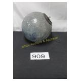 Mosaic Crackled Glass Hanging Orb