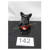 Ceramic Scottie Dog Figural Container Jar