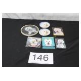 7 Pc. Scottie Coasters & Magnets
