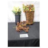 Floral Dï¿½cor Lot - 3 Pc. In Clear Bag